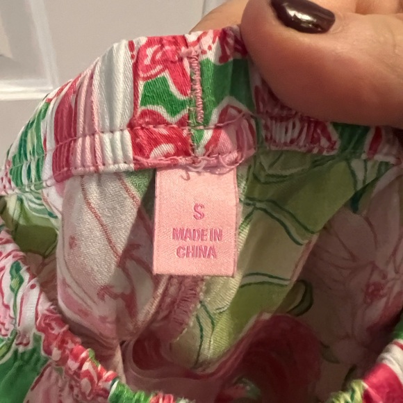 Lilly Pulitzer Lily Stargazer Cotton Pajama Pants Small - Picture 2 of 3